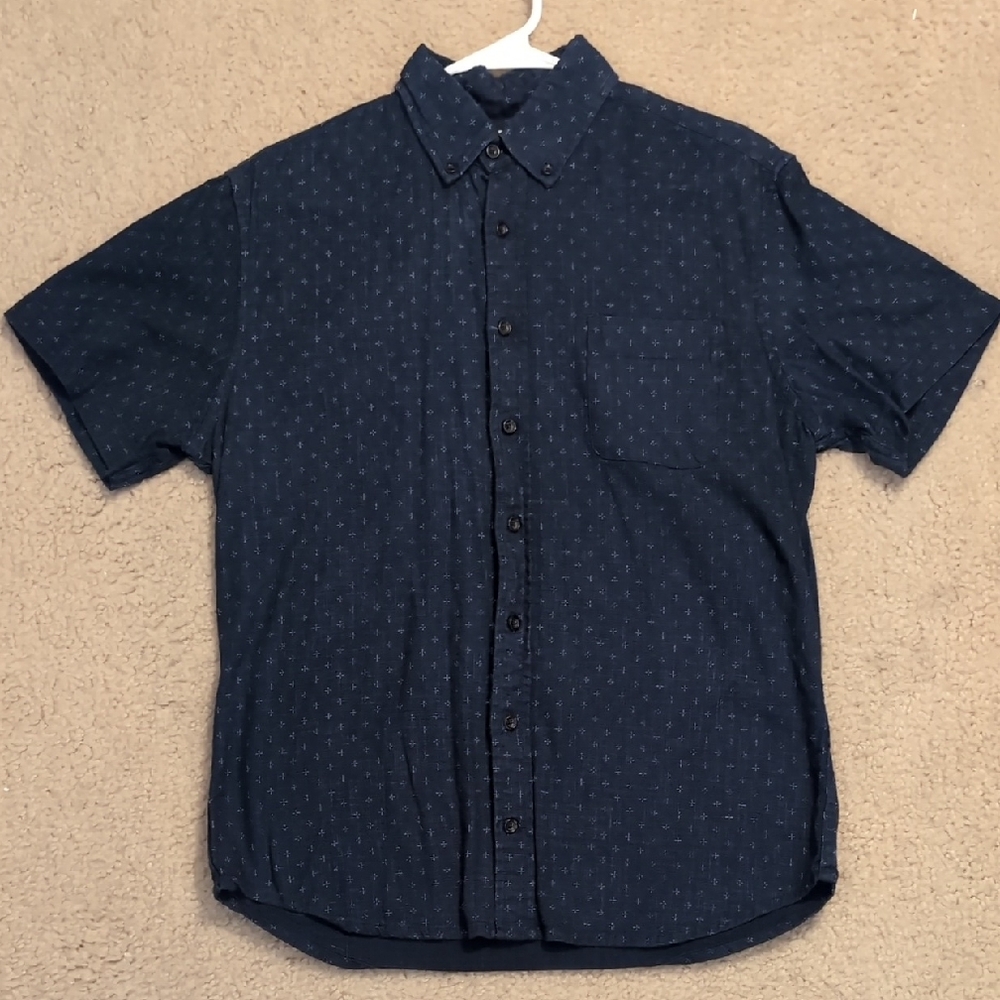 Taylor Stitch Navy Casual Button Down Shirt